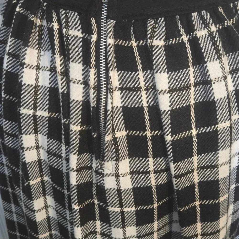 Vintage Plaid Maxi Skirt - Picture 2 of 7
